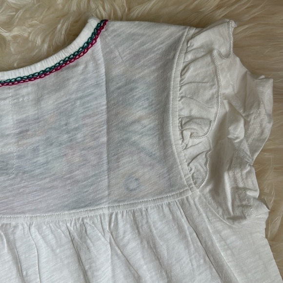 NWT Double D Ranch Palomita String Top Boho Western Bohemian Casual Shirt - Picture 9 of 9